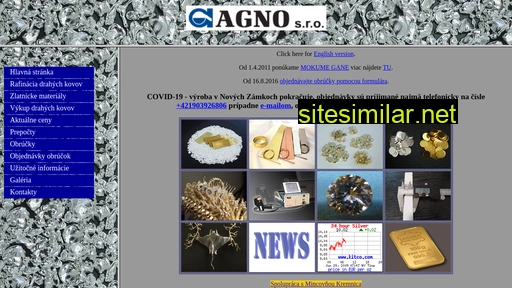 agno.sk alternative sites