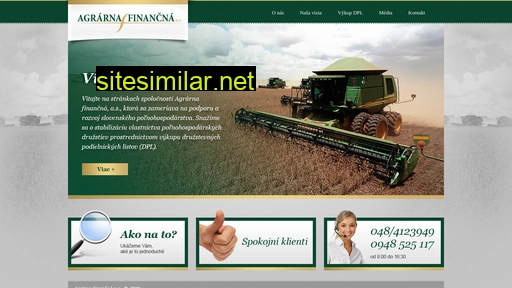 agrarnafinancna.sk alternative sites
