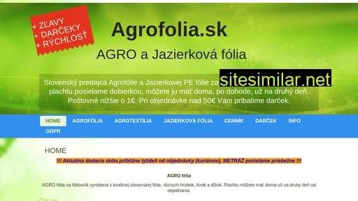 agrofolia.sk alternative sites