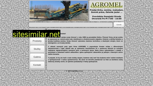 agromel.sk alternative sites