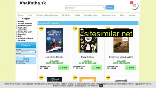 ahakniha.sk alternative sites