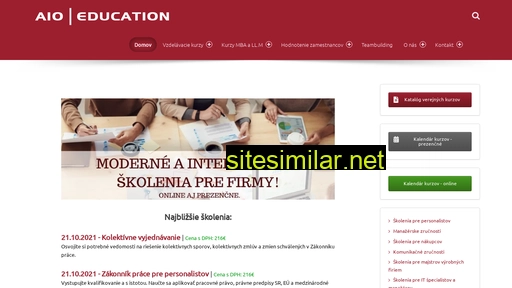 aioeducation.sk alternative sites