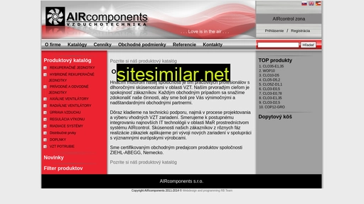 aircomponents.sk alternative sites