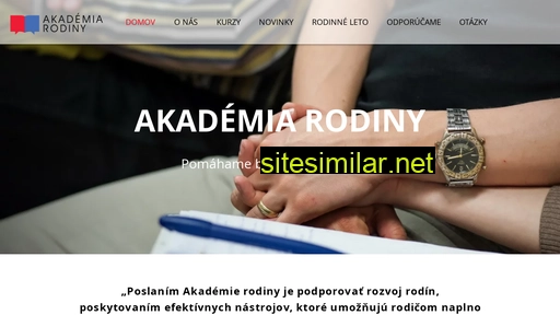 akademiarodiny.sk alternative sites