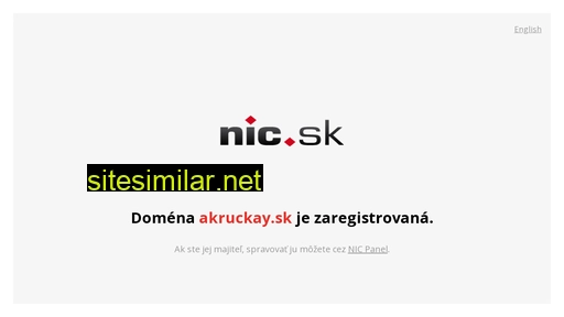 akruckay.sk alternative sites
