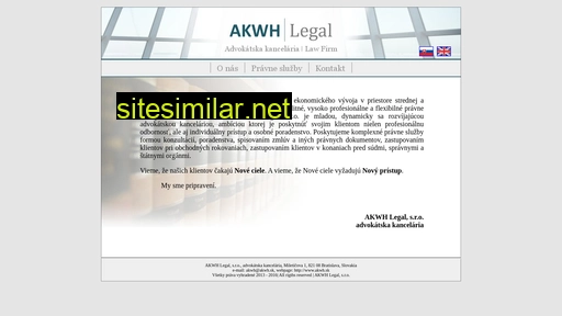 akwh.sk alternative sites