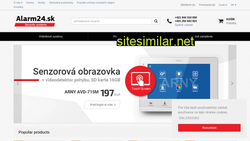 alarm24.sk alternative sites
