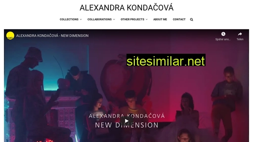 Alexandrakondacova similar sites