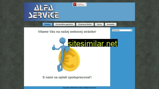 alfaservice.sk alternative sites