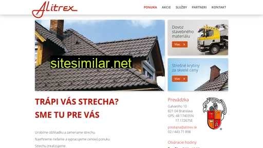 alitrex.sk alternative sites