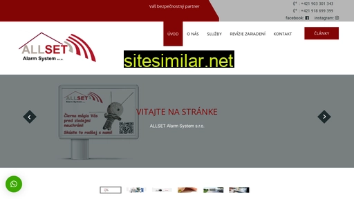 allsetalarm.sk alternative sites