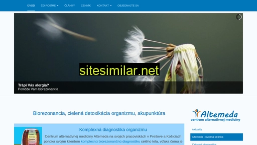 altemeda.sk alternative sites