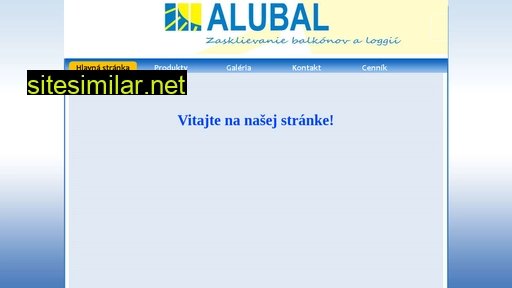 alubal.sk alternative sites