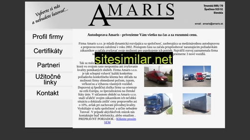 amaris.sk alternative sites