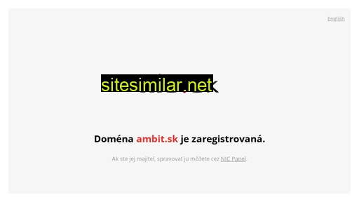 ambit.sk alternative sites