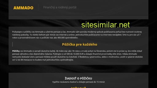 ammado.sk alternative sites