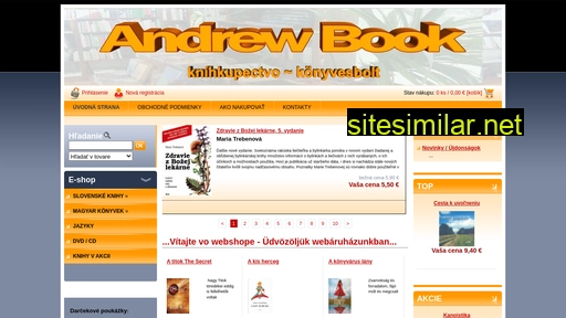 andrewbook.sk alternative sites