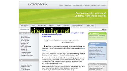 antroposof.sk alternative sites