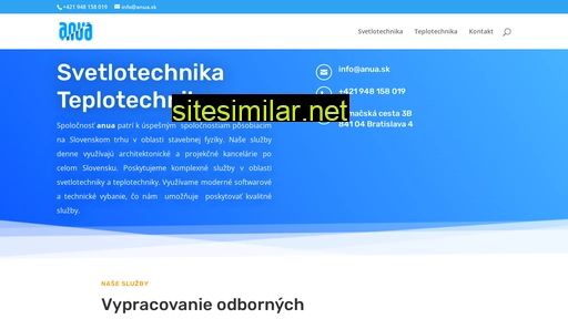 anua.sk alternative sites