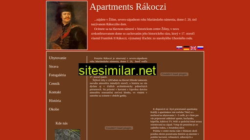 apartmentsrakoczi.sk alternative sites