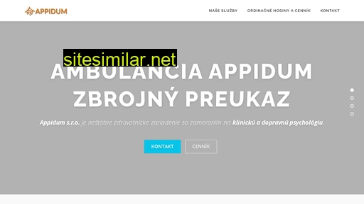appidum.sk alternative sites