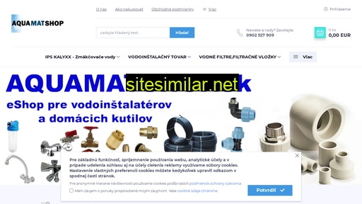 aquamatshop.sk alternative sites