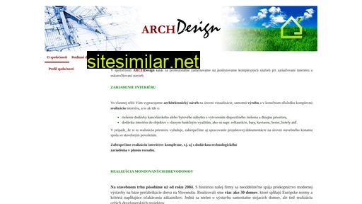 archdesign.sk alternative sites
