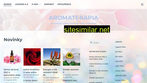 aromaterapia.sk alternative sites