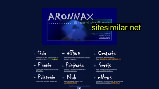 aronnax.sk alternative sites