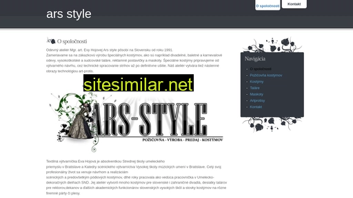 arsstyle.sk alternative sites