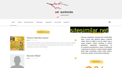 artmatehorn.sk alternative sites