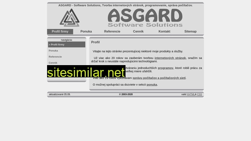 asgard.sk alternative sites