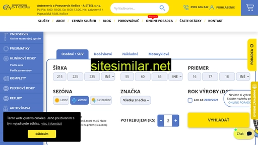 asteel.sk alternative sites