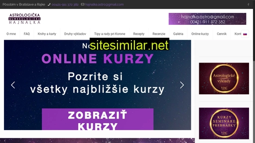 astrologickahajnalka.sk alternative sites
