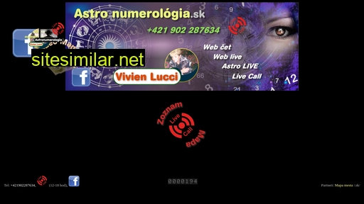 astronumerologia.sk alternative sites