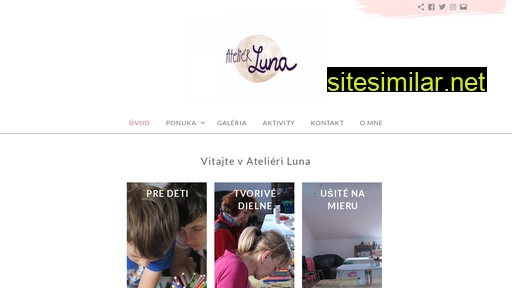 atelierluna.sk alternative sites