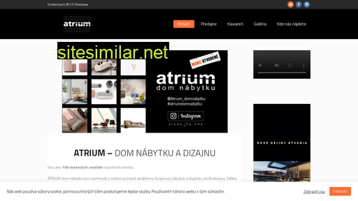 atrium-design.sk alternative sites