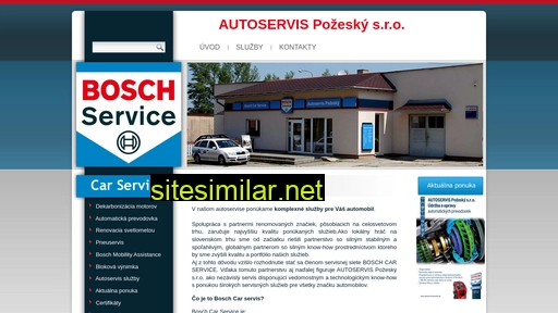 autoservis-pozesky.sk alternative sites