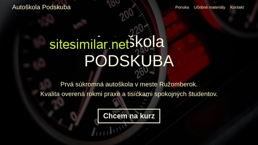 autoskola-podskuba.sk alternative sites