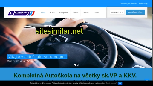 autoskolaautoprogres.sk alternative sites
