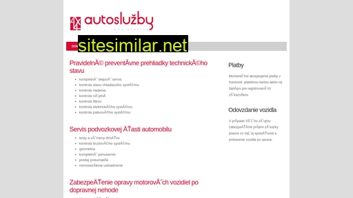 autosluzby.sk alternative sites