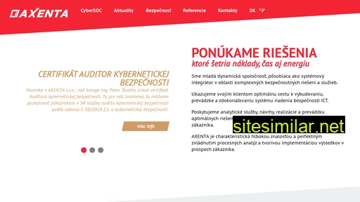 axenta.sk alternative sites