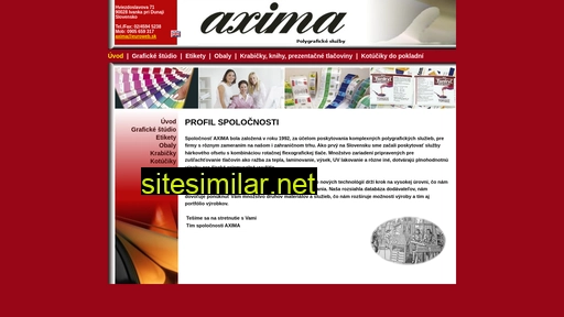 axima.sk alternative sites