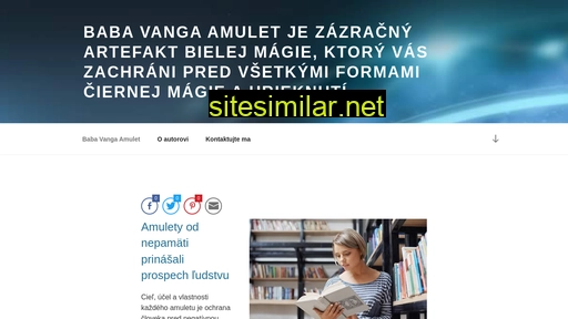 babavangaamulet.sk alternative sites