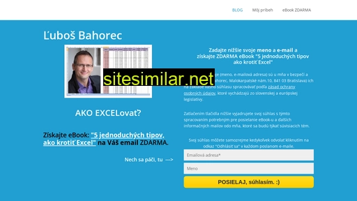 bahorec.sk alternative sites
