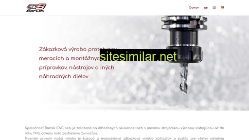 bartekcnc.sk alternative sites