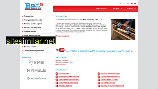 bea.sk alternative sites