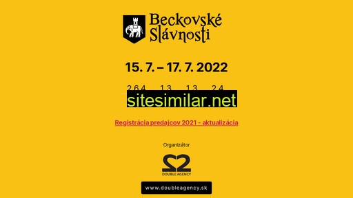 beckovskeslavnosti.sk alternative sites