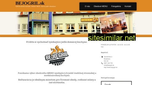 bejogril.sk alternative sites