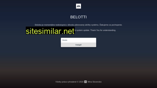 belotti.sk alternative sites